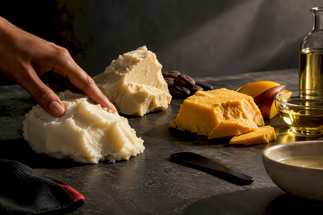 Palm oil alternative butters and oils